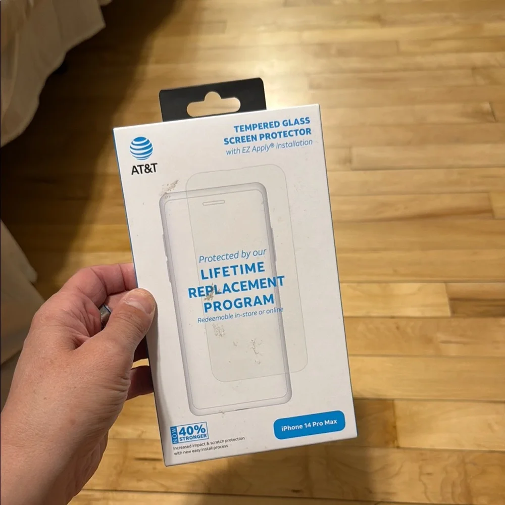 iPhone 14 Pro Max tempered glass screen protector